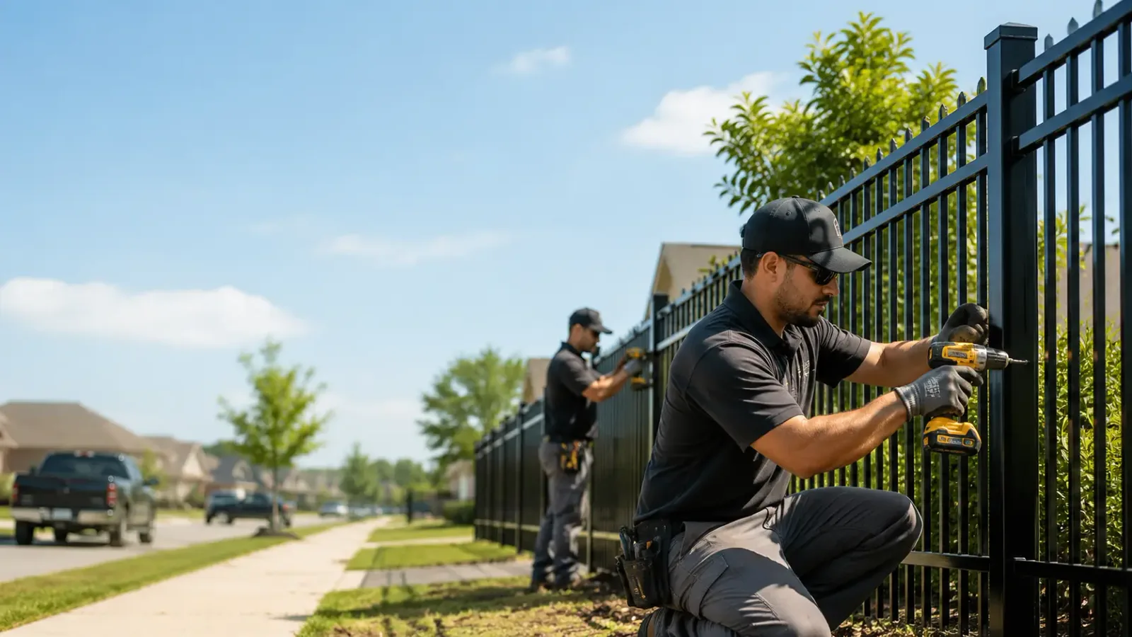 Metal Fence Installation in Freeport, IL